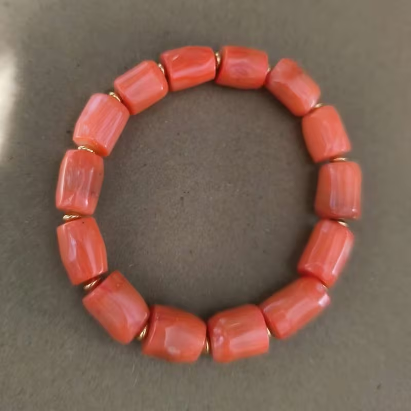 Coral Bead Rope